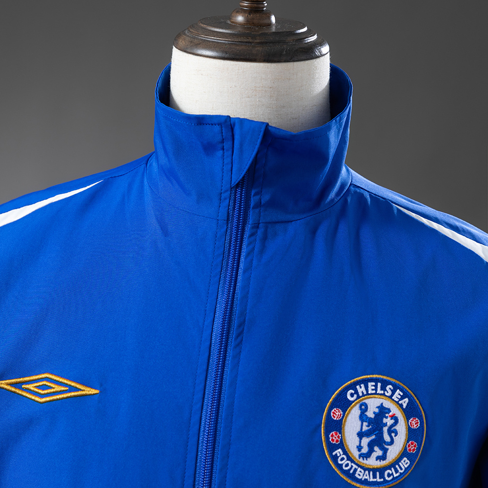 Chelsea 2005/06 Retro Windbreaker Blue – Classic Football Jacket – S–XXL