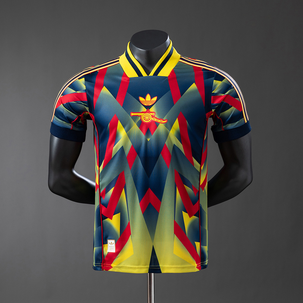 Arsenal 2025/2026 Player Version Jersey – Yellow Replica Football Shirt – S–XXL