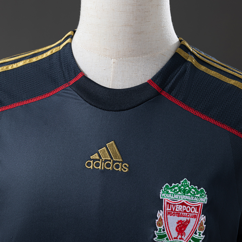 Liverpool 2009/10 Away Retro Jersey – Replica Football Shirt – S-XXL