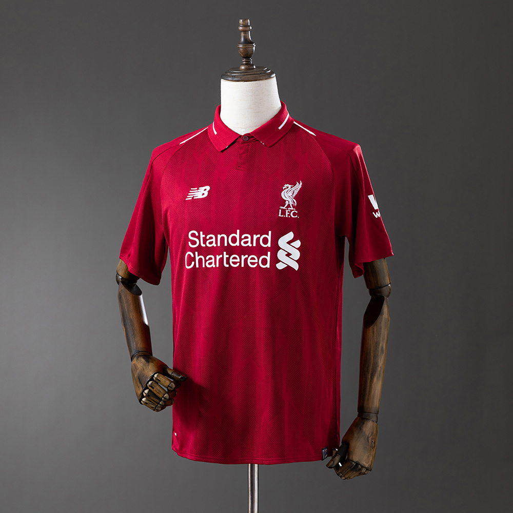 Liverpool 2018/19 Home Retro Jersey – Replica Football Shirt – S-XXL