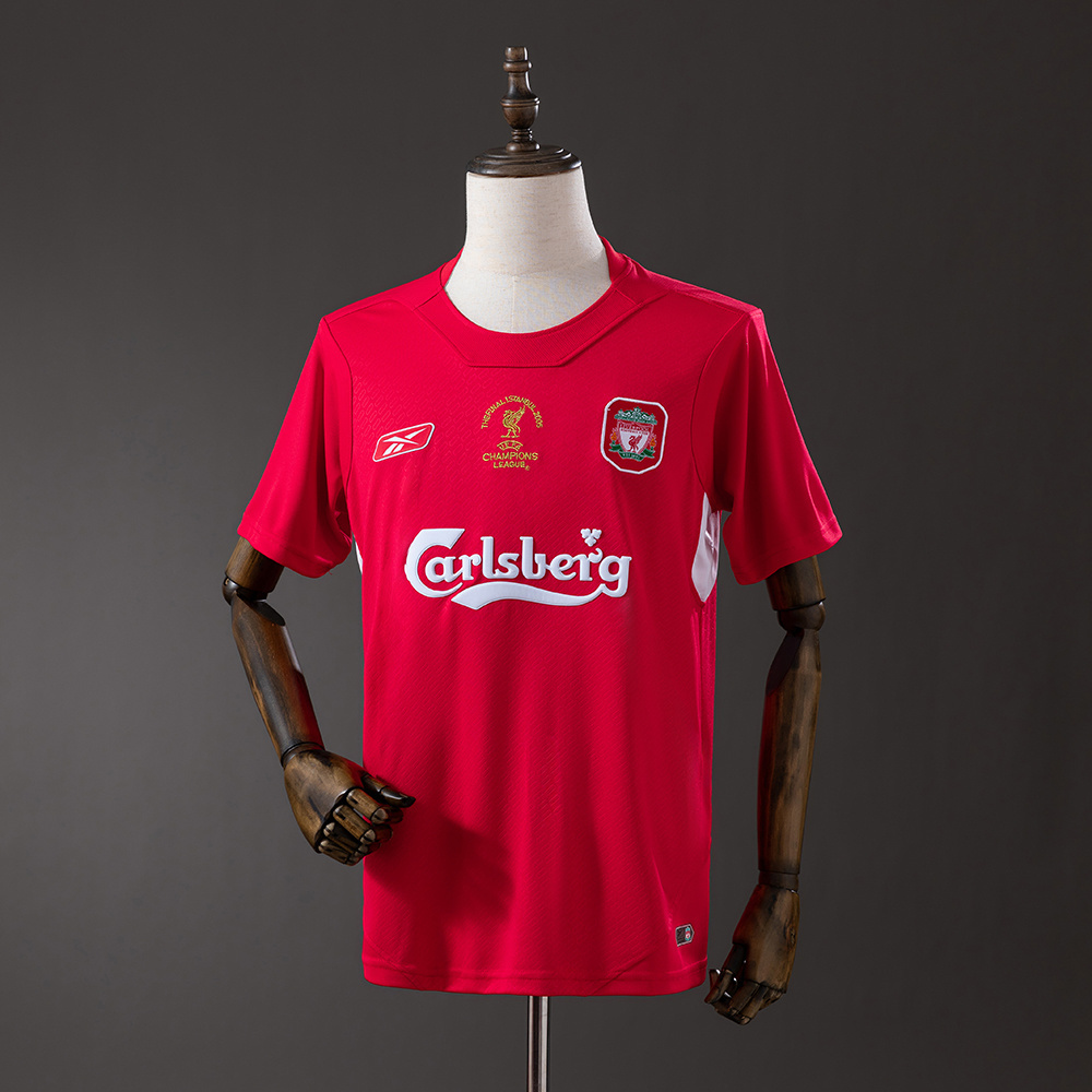 Liverpool 2004/05 Home Retro Jersey – Replica Football Shirt – S-XXL