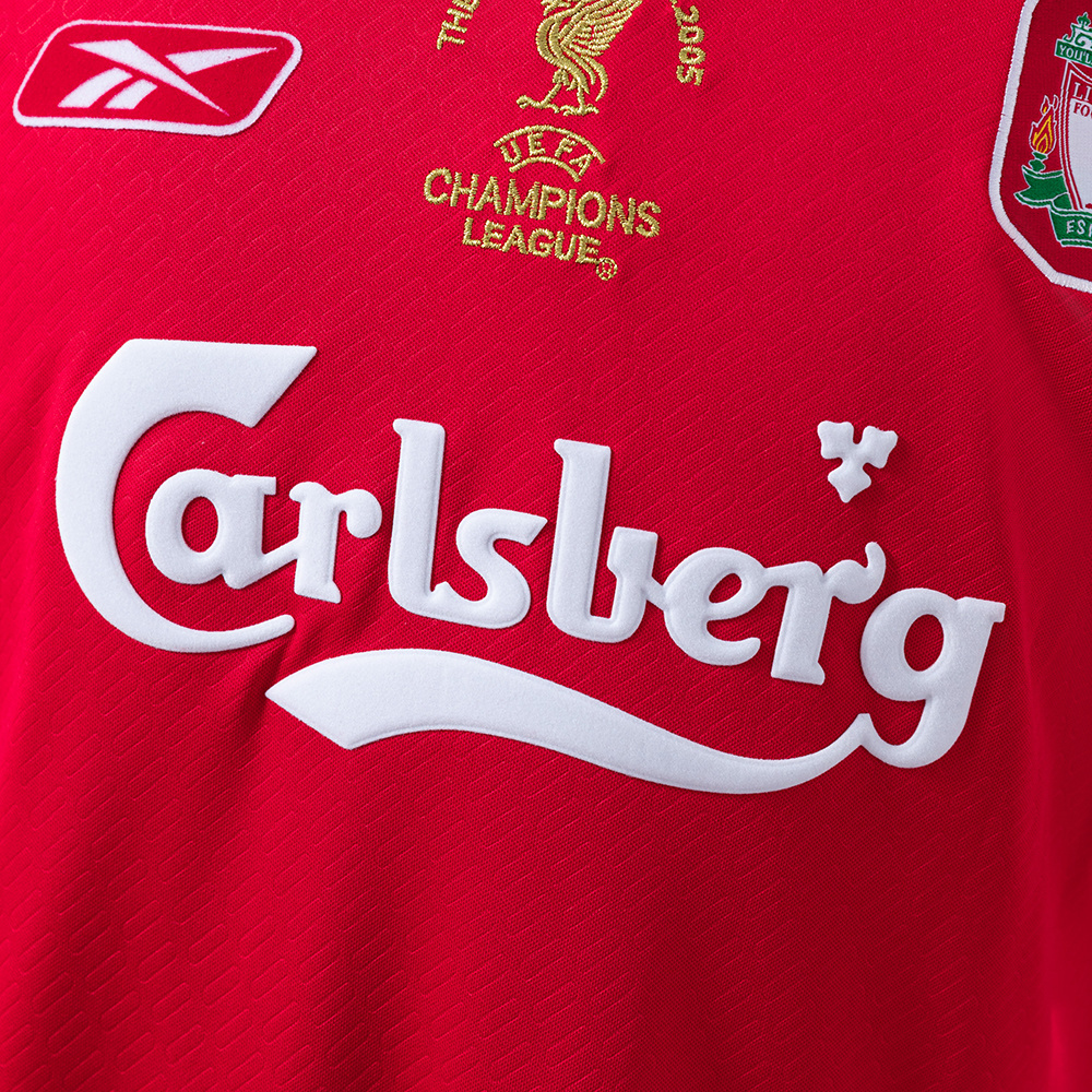 Liverpool 2004/05 Home Long Sleeve Retro Jersey – Replica Football Shirt – S-XXL