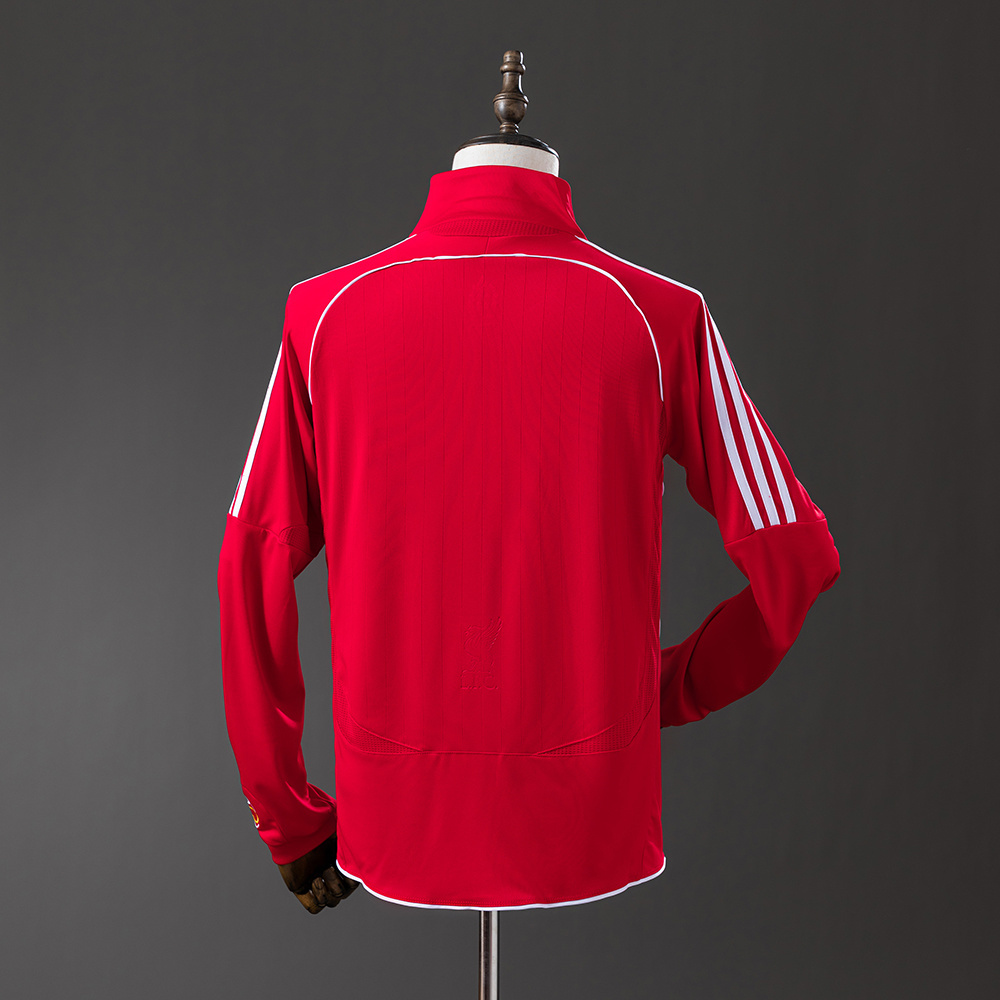 Liverpool 2006/08 Home Long Sleeve Retro Jersey – Replica Football Shirt – S-XXL