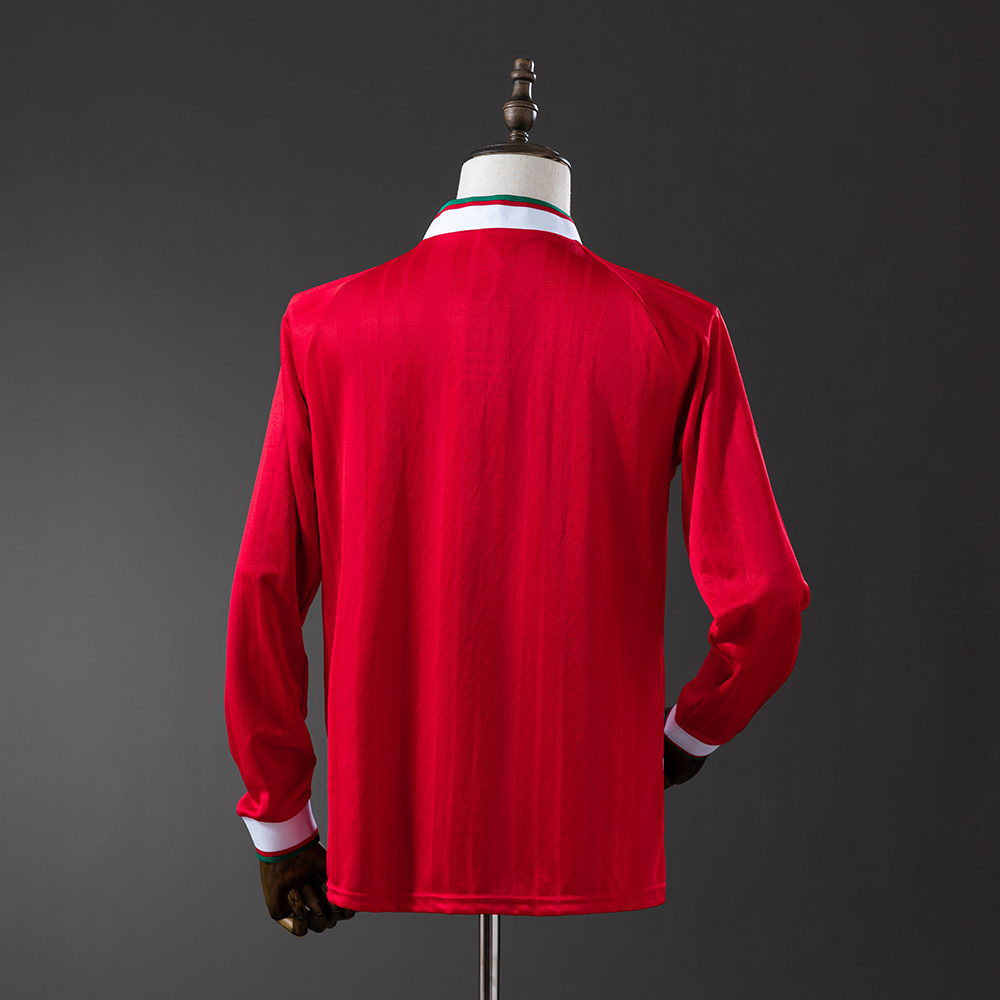 Liverpool 1993/95 Home Long Sleeve Retro Jersey – Replica Football Shirt – S-XXL