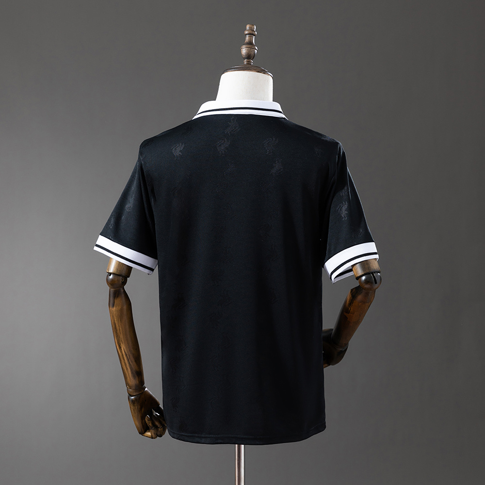 Liverpool 1996/97 Retro Black Jersey – Replica Football Shirt – S-XXL