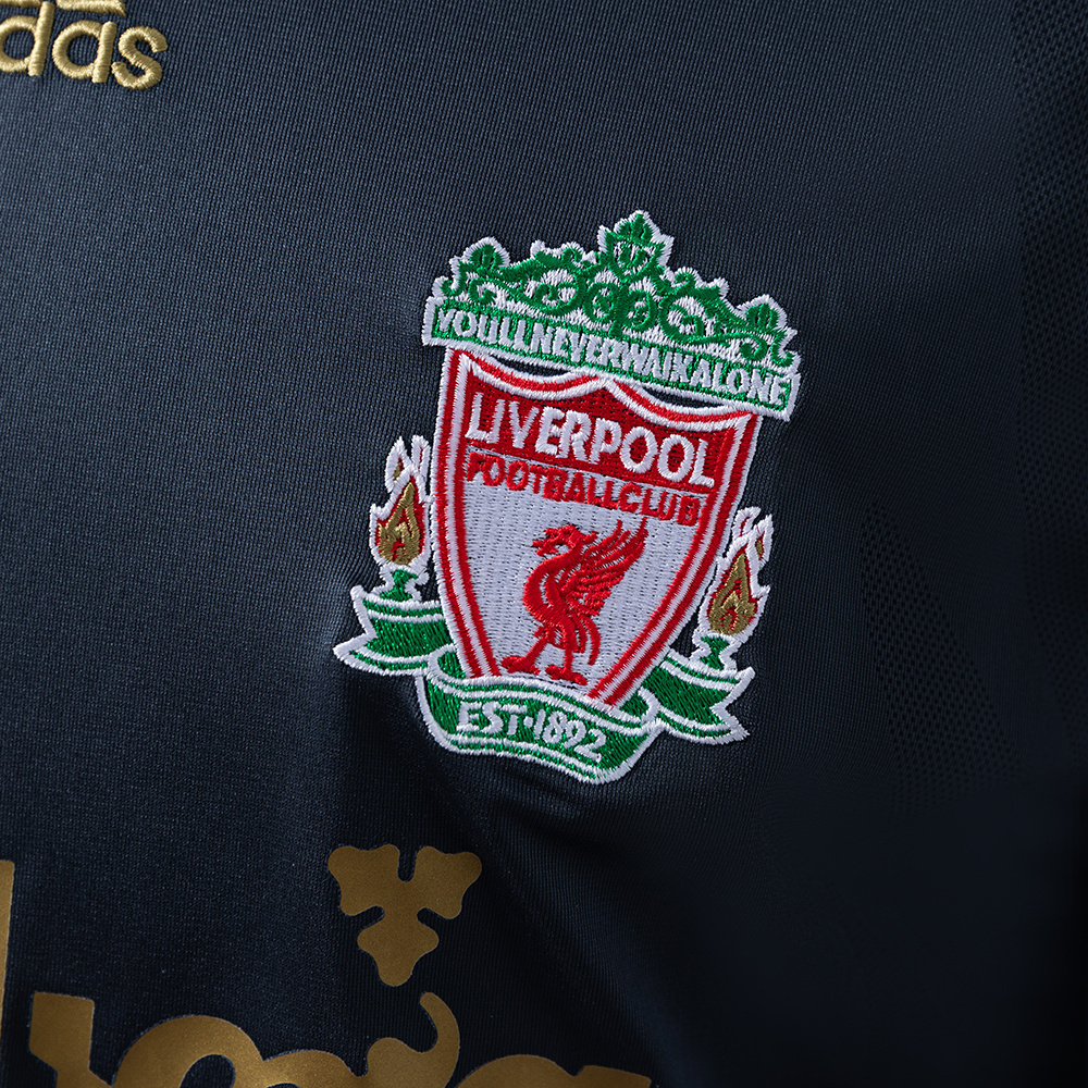 Liverpool 2009/10 Away Long Sleeve Retro Jersey – Replica Football Shirt – S-XXL