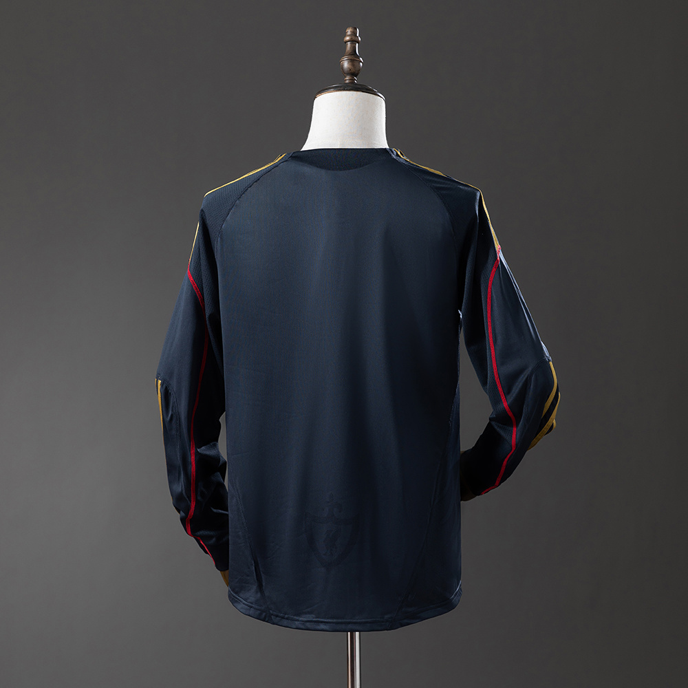 Liverpool 2009/10 Away Long Sleeve Retro Jersey – Replica Football Shirt – S-XXL