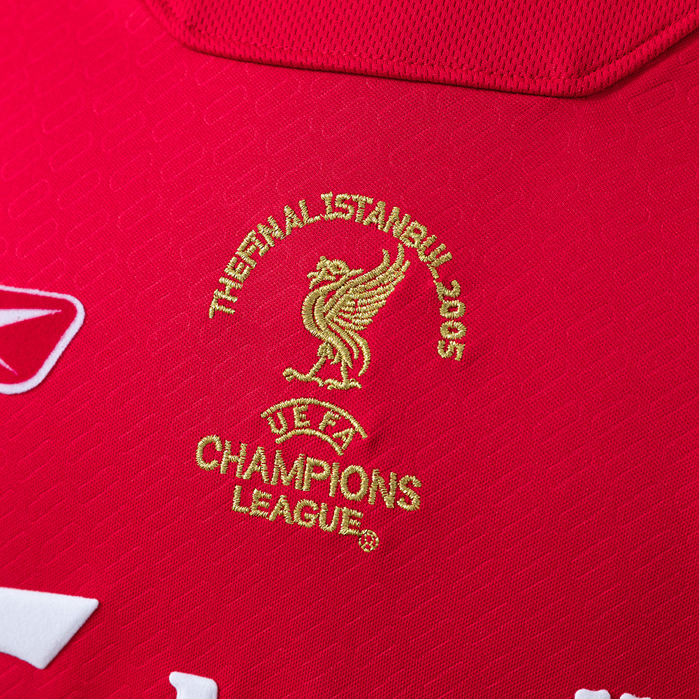 Liverpool 2004/05 Home Long Sleeve Retro Jersey – Replica Football Shirt – S-XXL