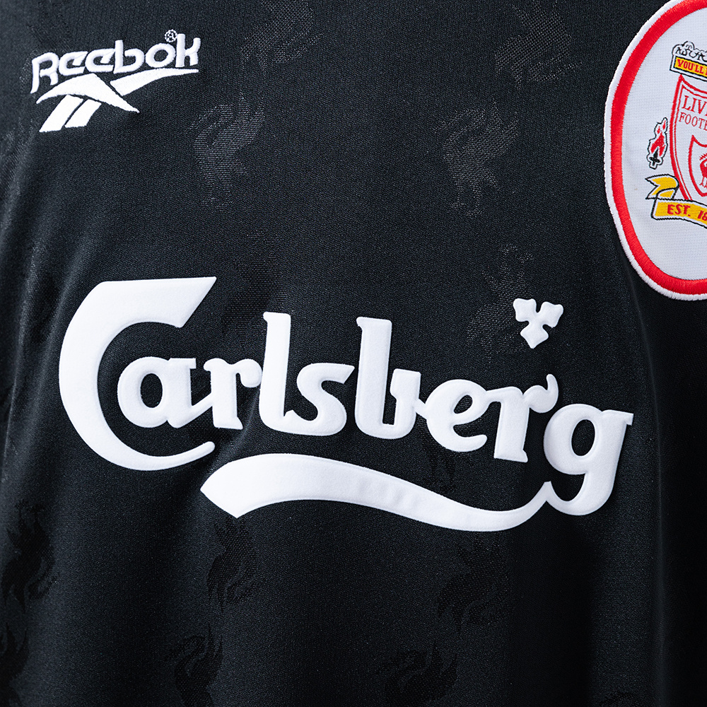 Liverpool 1996/97 Retro Black Jersey – Replica Football Shirt – S-XXL