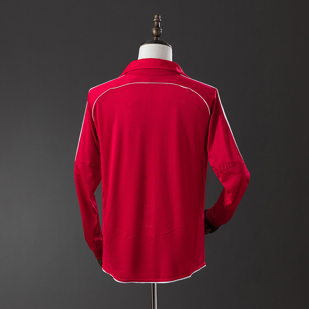 Liverpool 2006/07 Home Long Sleeve Retro Jersey – Replica Football Shirt – S-XXL