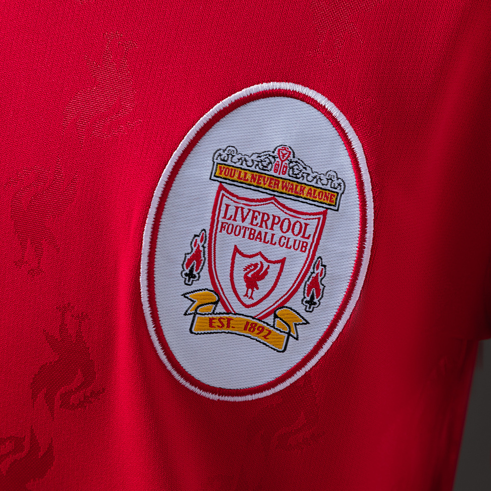 Liverpool 1996/97 Home Long Sleeve Retro Jersey – Replica Football Shirt – S-XXL