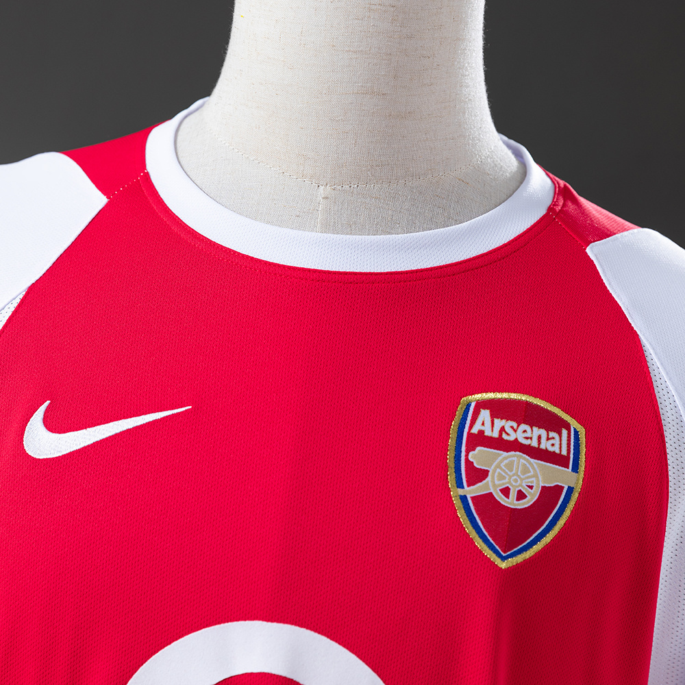 Arsenal 2004/05 Home Long Sleeve Retro Jersey – Replica Football Shirt – S-XXL