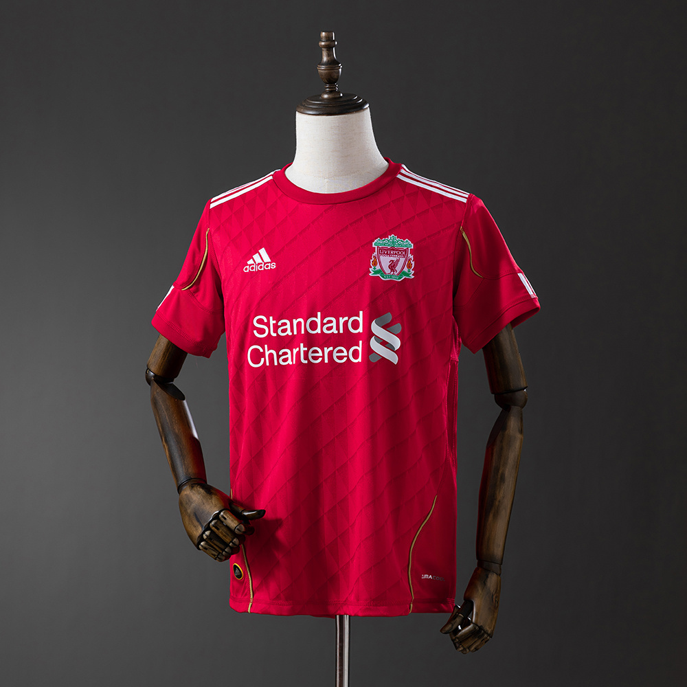Liverpool 2010/11 Home Retro Jersey – Replica Football Shirt – S-XXL