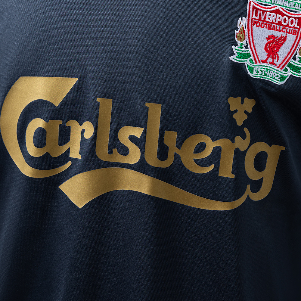 Liverpool 2009/10 Away Long Sleeve Retro Jersey – Replica Football Shirt – S-XXL