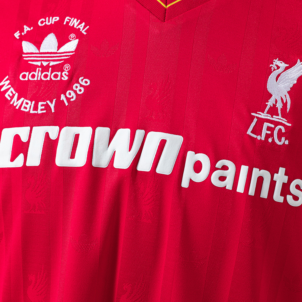 Liverpool 1986/87 Home Long Sleeve Retro Jersey – Replica Football Shirt – S-XXL