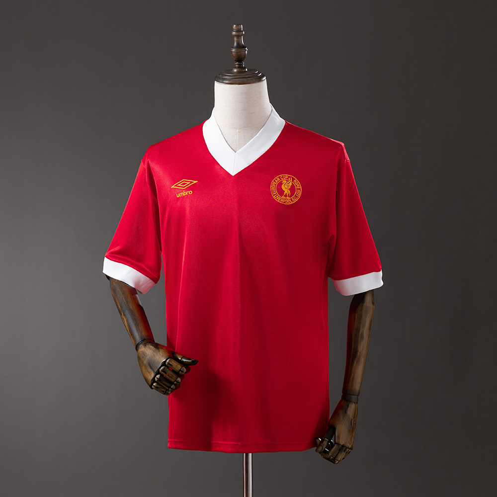 Liverpool 1976/77 Home Retro Jersey – Replica Football Shirt – S-XXL