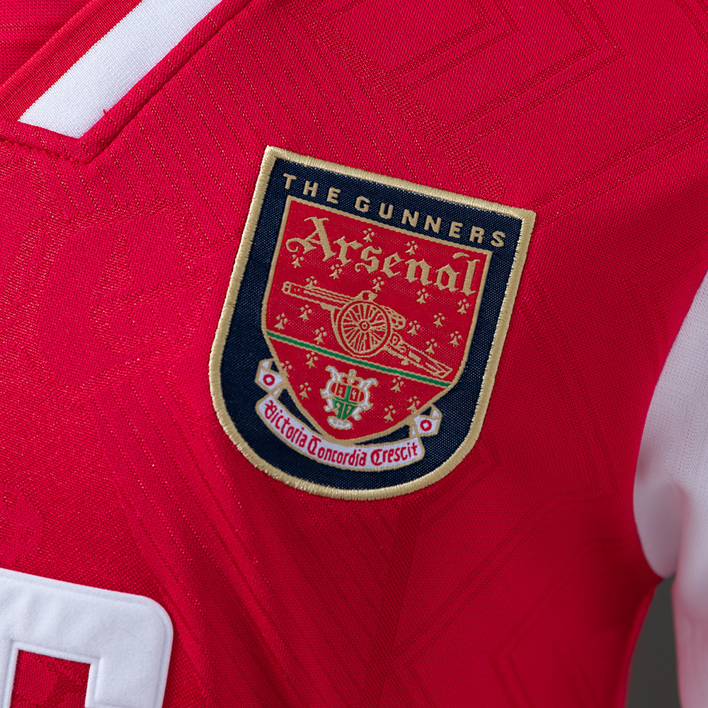 Arsenal 1996/97 Home Long Sleeve Retro Jersey – Replica Football Shirt – S-XXL