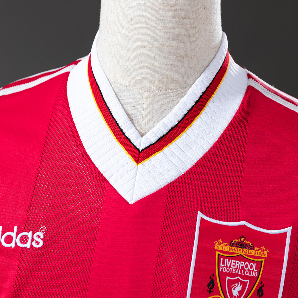 Liverpool 95/96 Home Retro Jersey – Replica Football Shirt – S-4XL