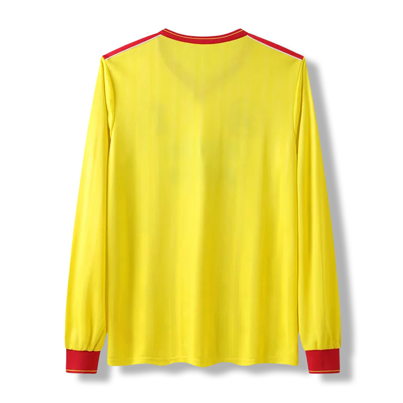 Retro Liverpool 85/87 Long Sleeve Third Away Jersey – Replica Football Shirt – S-XXL