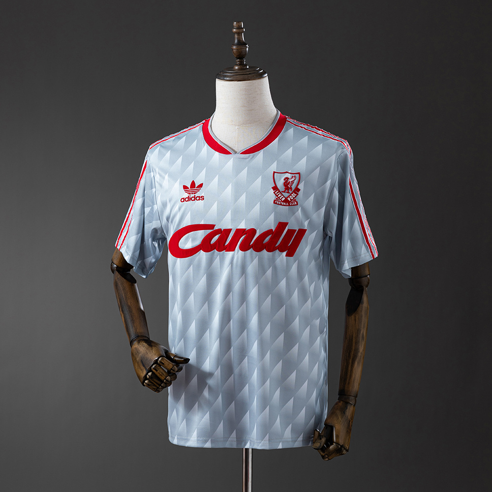 Liverpool 1989/91 Away Retro Jersey – Replica Football Shirt – S-XXL