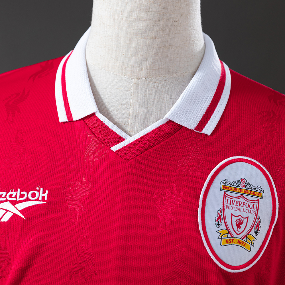 Liverpool 1996/97 Home Retro Jersey – Replica Football Shirt – S-XXL