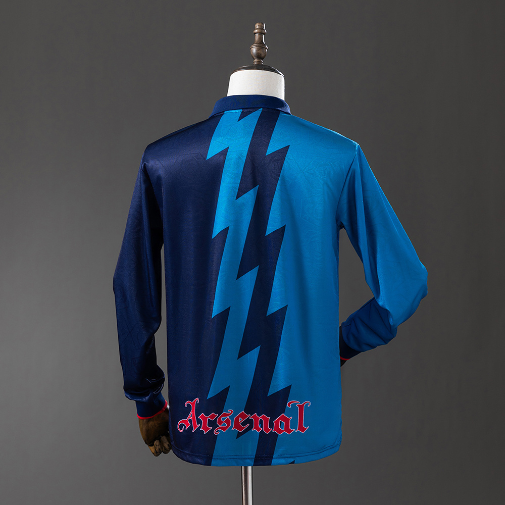 Arsenal 1995/96 Away Long Sleeve Retro Jersey – Replica Football Shirt – S-XXL