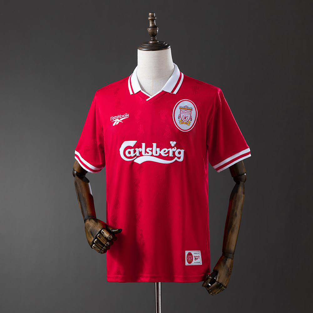 Liverpool 1996/97 Home Retro Jersey – Replica Football Shirt – S-XXL