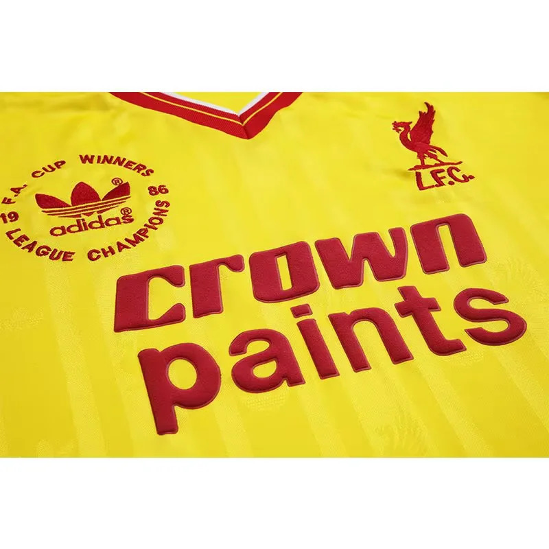 Retro Liverpool 86/87 Third Away Jersey – Replica Football Shirt – S-XXL