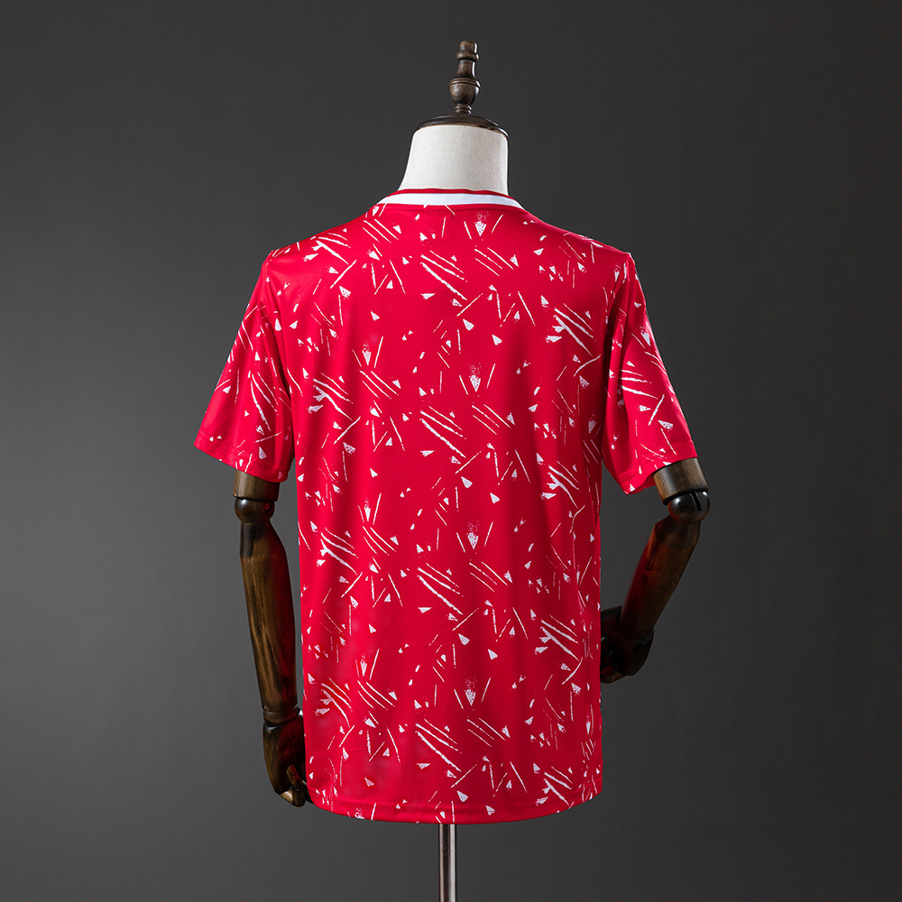 Liverpool 1989/91 Home Retro Jersey – Replica Football Shirt – S-XXL