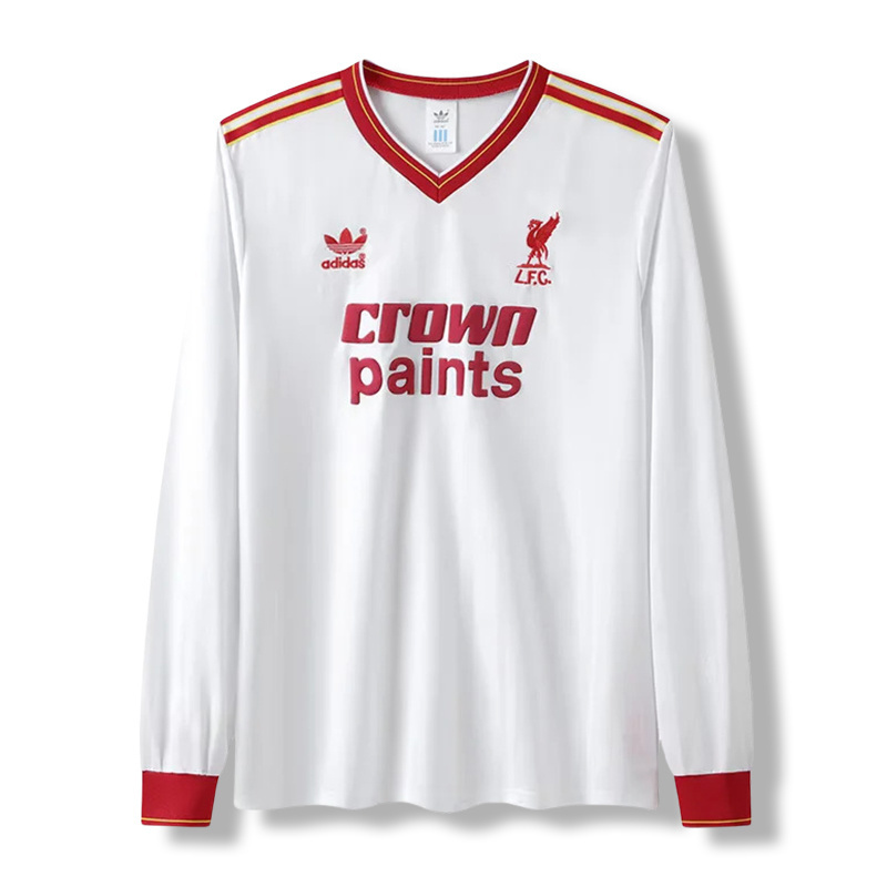 Retro Liverpool 85/87 Long Sleeve Away Jersey – Replica Football Shirt – S-XXL