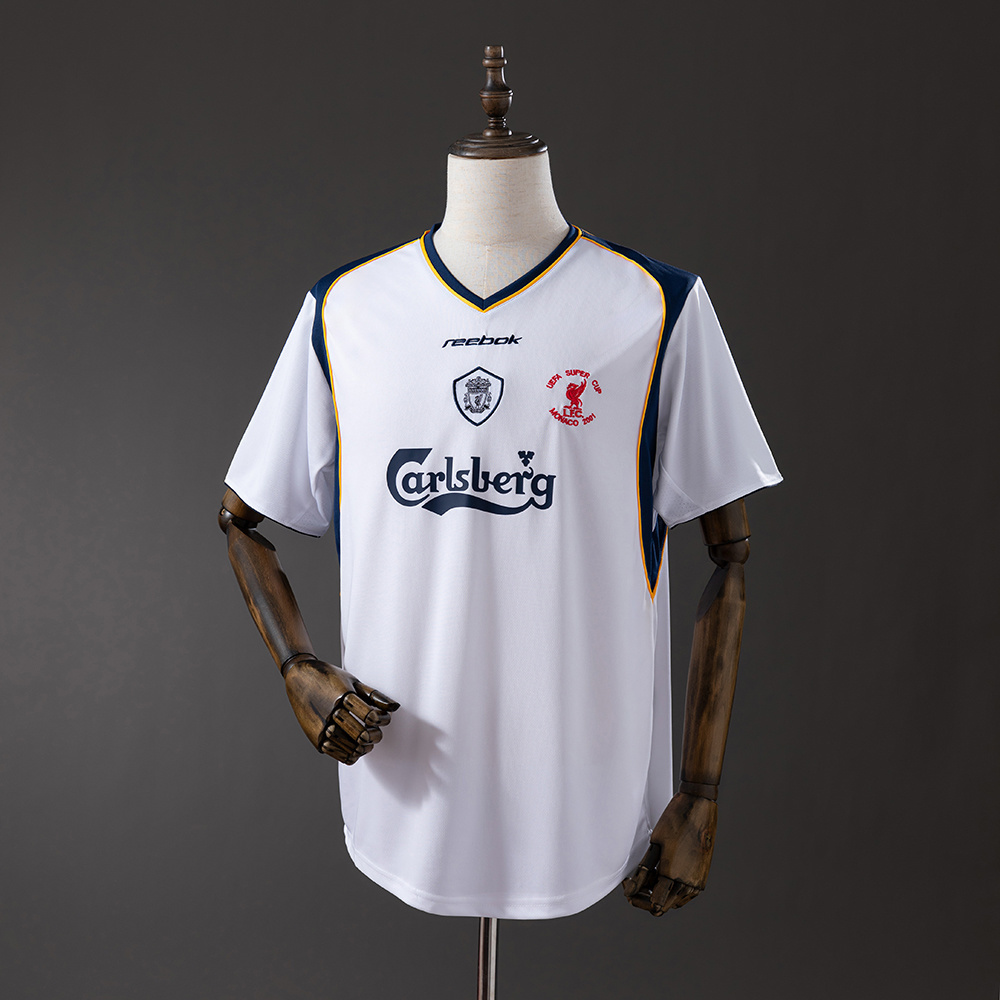 Liverpool 2001/02 Away Retro Jersey – Replica Football Shirt – S-XXL
