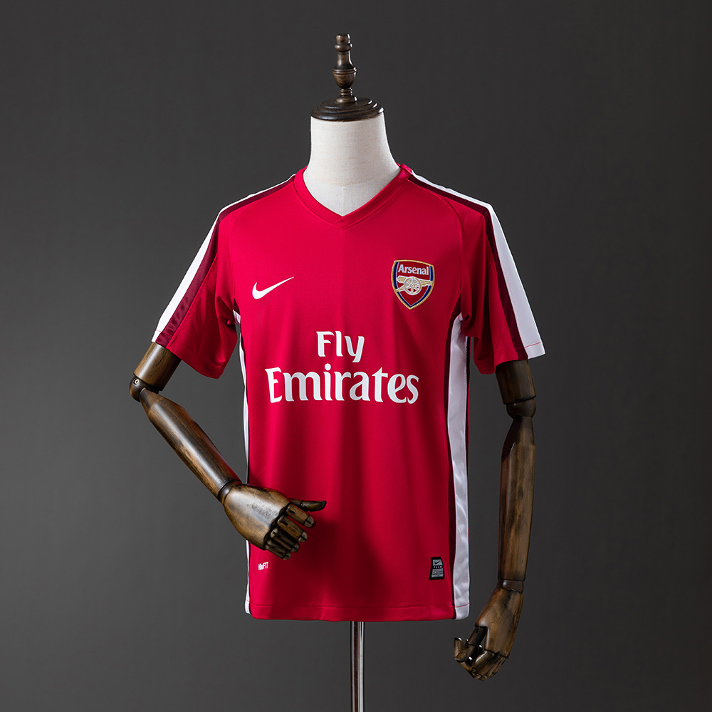 Arsenal 2008/10 Home Retro Jersey – Replica Football Shirt – S-XXL