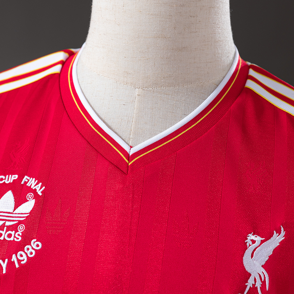 Liverpool 1986/87 Home Retro Jersey – Replica Football Shirt – S-XXL