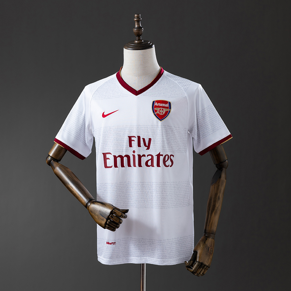 Arsenal 2007/08 Away Retro Jersey – Replica Football Shirt – S-XXL