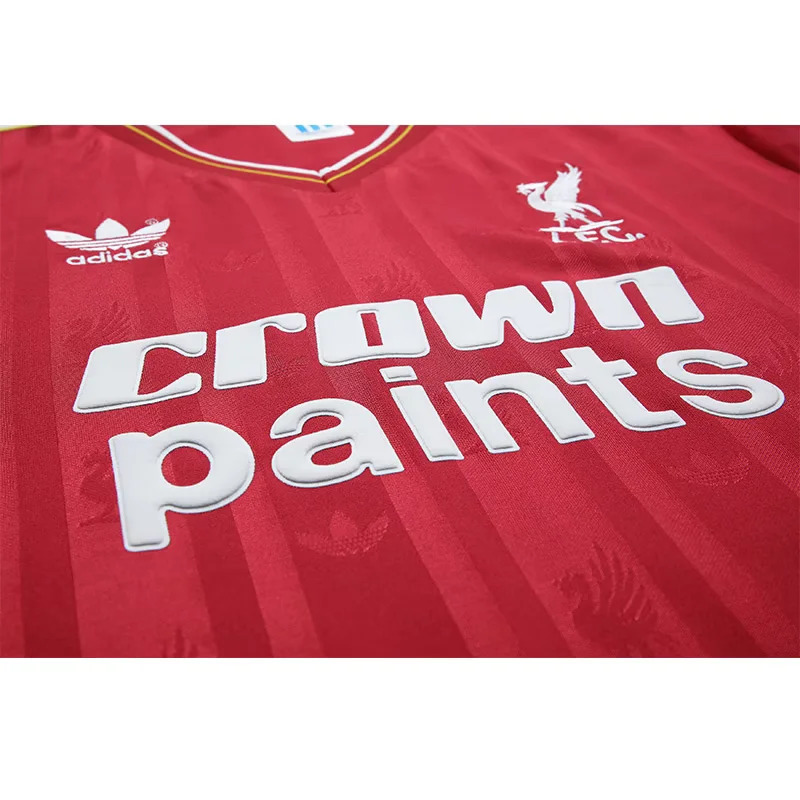 Retro Liverpool 86/87 Home Jersey – Replica Football Shirt – S-XXL