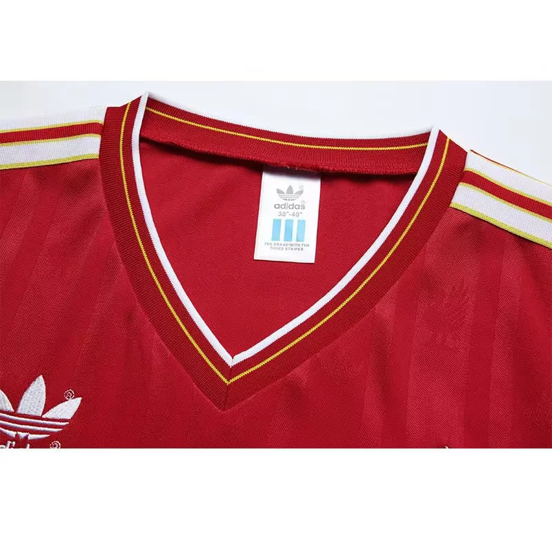 Retro Liverpool 86/87 Home Jersey – Replica Football Shirt – S-XXL