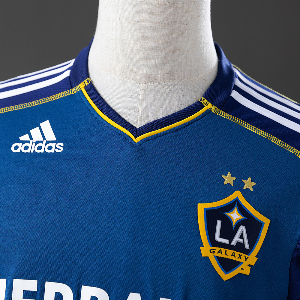 LA Galaxy 2011/12 Away Long Sleeve Retro Jersey – Replica Football Soccer Shirt – S–XXL