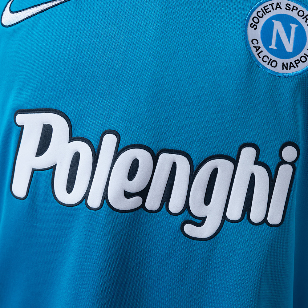 Napoli 98/99 Home Long Sleeve Retro Jersey – Replica Football Soccer Shirt – S–XXL
