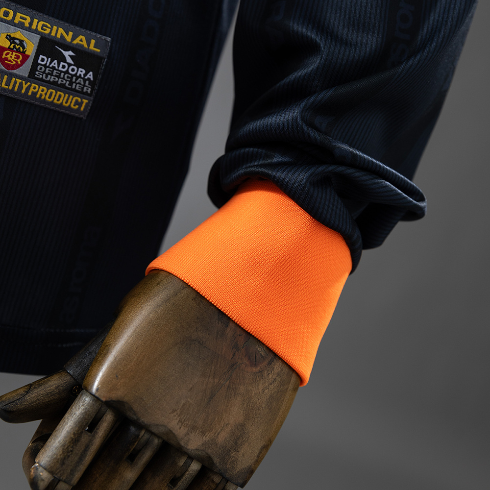 Roma 99/00 Third Long Sleeve Retro Jersey – Replica Football Soccer Shirt – S–4XL