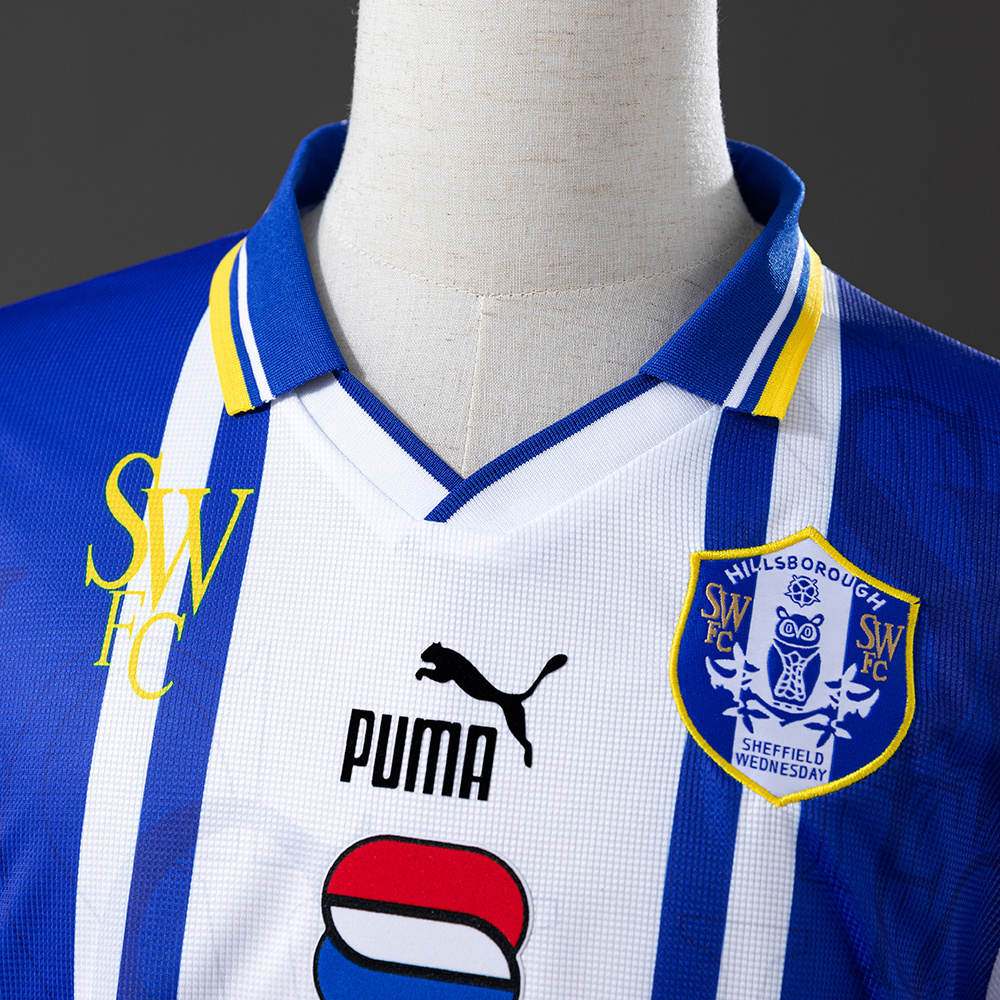 Sheffield Wednesday 1995/97 Home Retro Jersey – Replica Football Soccer Shirt – S–XXL