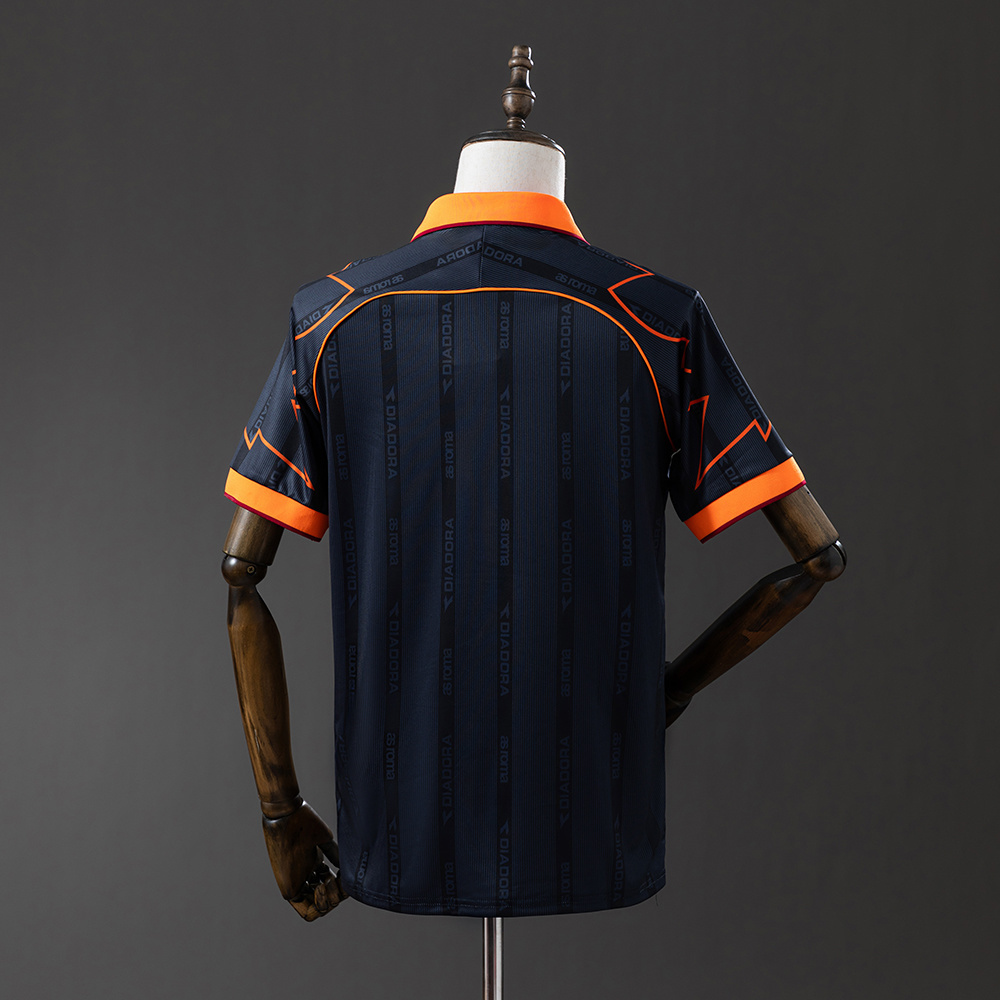 Roma 1990/00 Away Retro Jersey – Replica Football Soccer Shirt – S–XXL