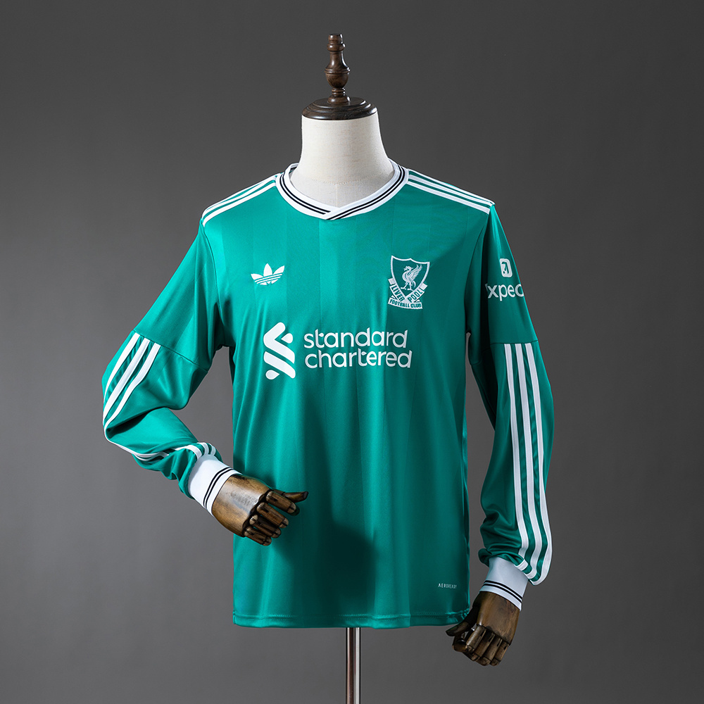 Liverpool 25/26 Third Long Sleeve Jersey – Replica Football Soccer Shirt – S–4XL