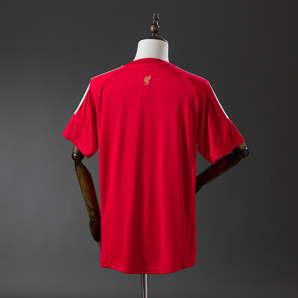 Liverpool 08/10 Home Retro Jersey – Replica Football Soccer Shirt – S–XXL