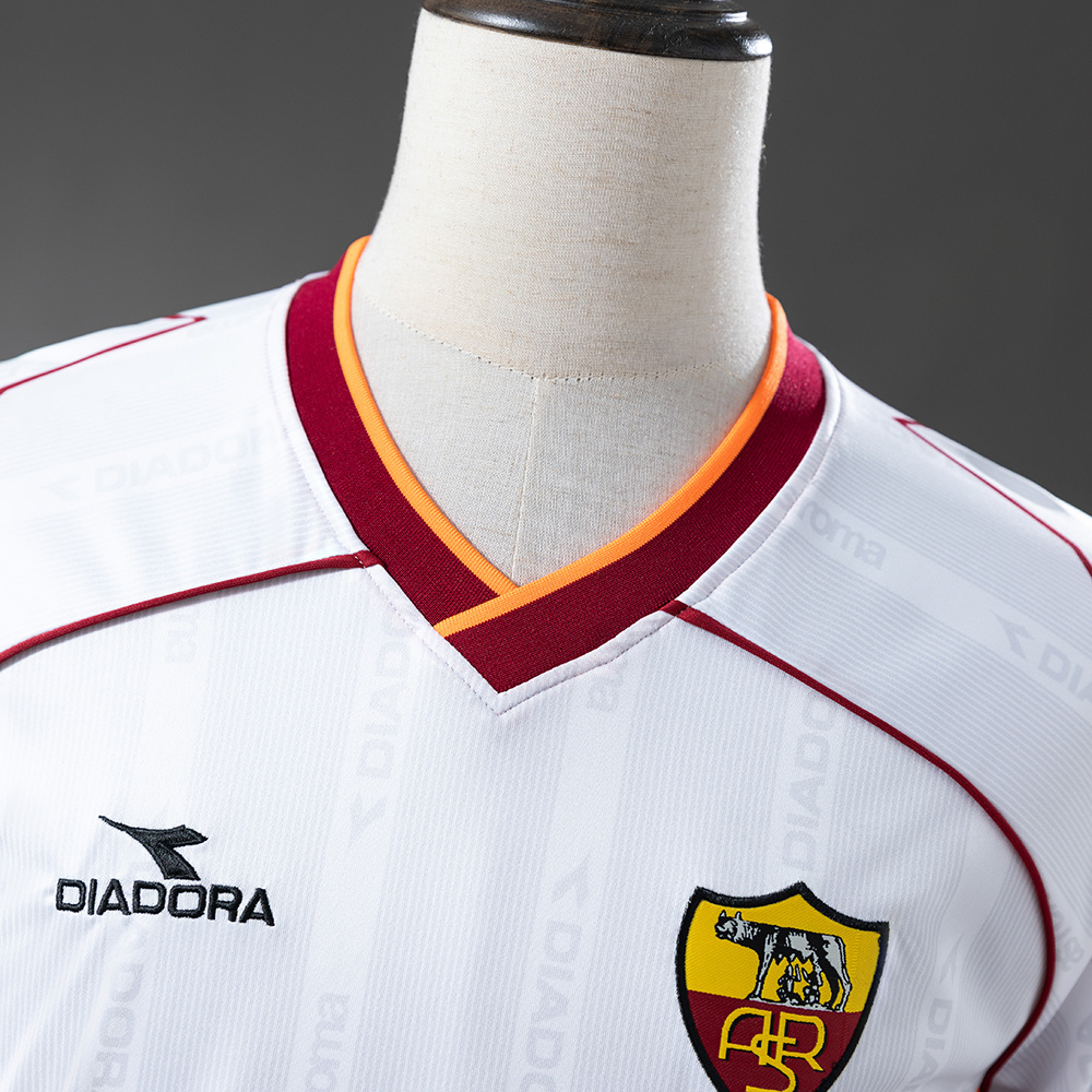Roma 99/00 Away Retro Jersey – Replica Football Soccer Shirt – S–XXL