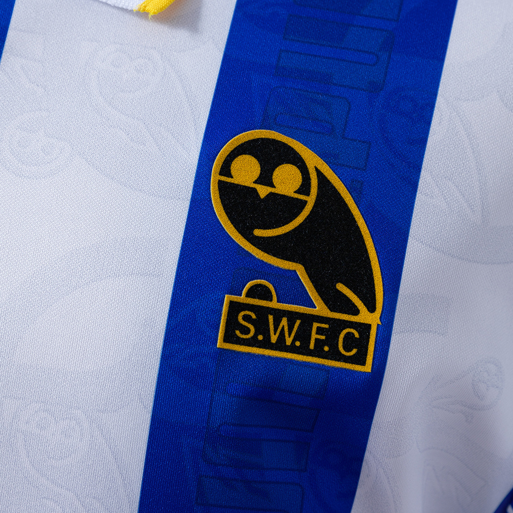 Sheffield Wednesday 1994/95 Home Retro Jersey – Replica Football Soccer Shirt – S–XXL