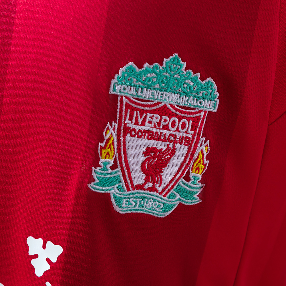 Liverpool 08/10 Home Retro Jersey – Replica Football Soccer Shirt – S–XXL
