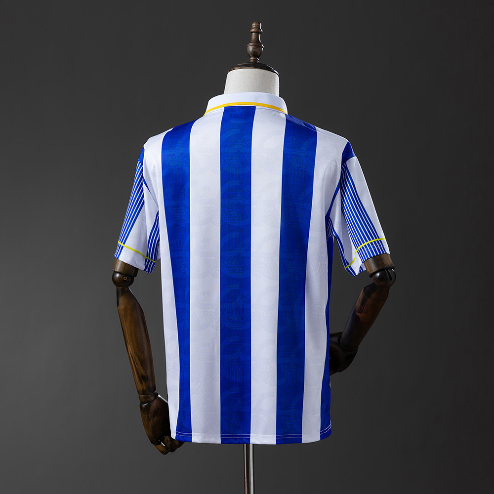 Sheffield Wednesday 1994/95 Home Retro Jersey – Replica Football Soccer Shirt – S–XXL