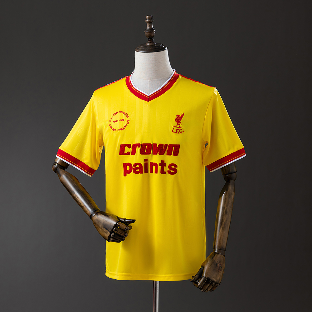 Liverpool 1985/86 Away Retro Jersey – Replica Football Shirt – S-XXL