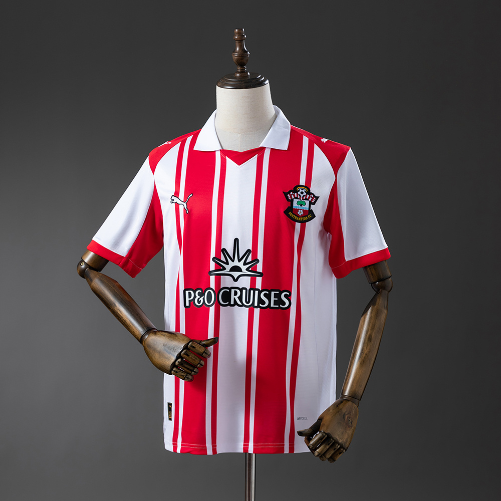 Southampton 25/26 Home Jersey – Replica Football Soccer Shirt – S–XXL