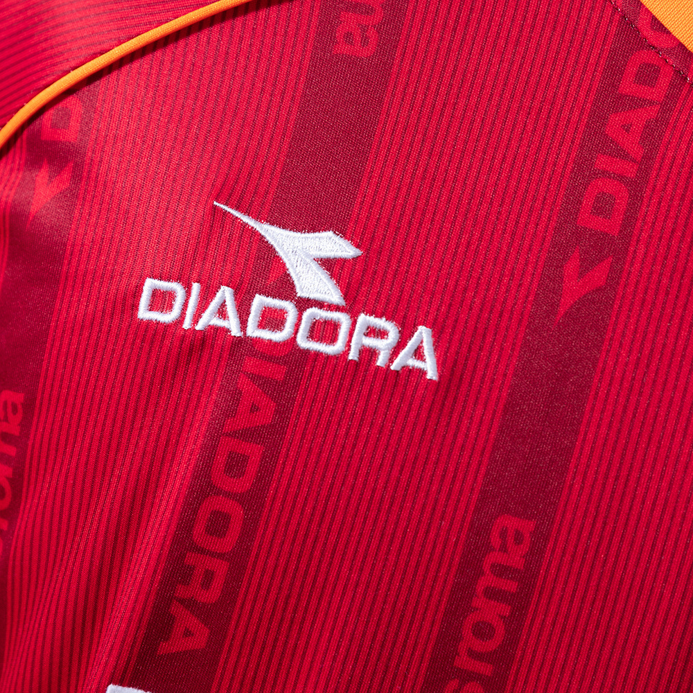 Roma 99/00 Home Long Sleeve Retro Jersey – Replica Football Soccer Shirt – S–XXL